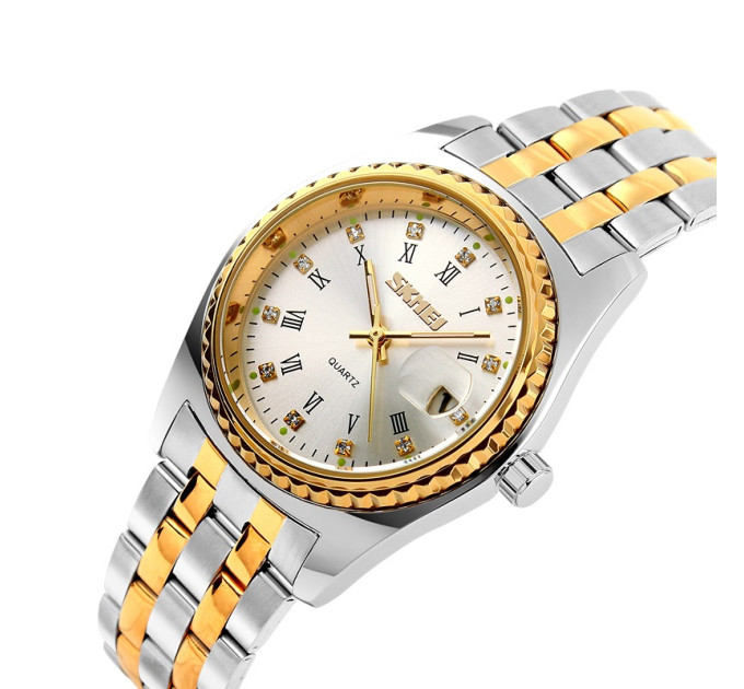 Skmei 9098SI-B Silver Men