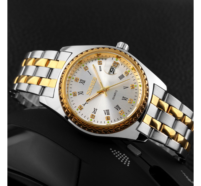Skmei 9098SI-B Silver Men