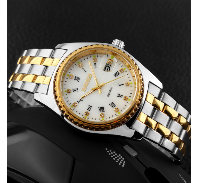 Skmei 9098WT-B White Men