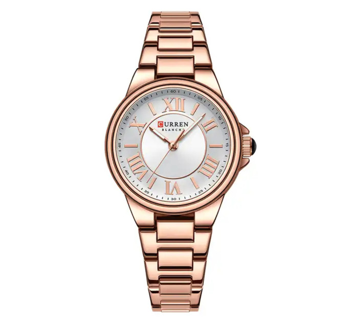 Curren 9091 Rose Gold-White