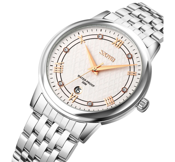 Skmei 9272SISI-B Silver-Silver Men