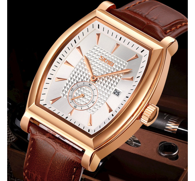 Skmei 9306RGSI Rose Gold-Silver