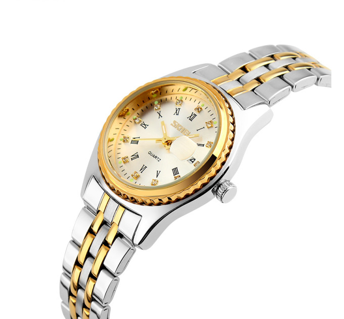 Skmei 9098SI-S Silver Lady