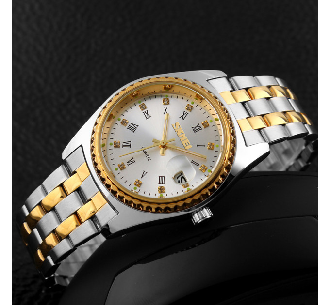 Skmei 9098SI-S Silver Lady