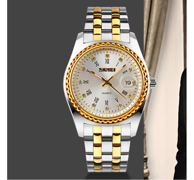 Skmei 9098SI-S Silver Lady