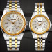 Skmei 9098SI-S Silver Lady