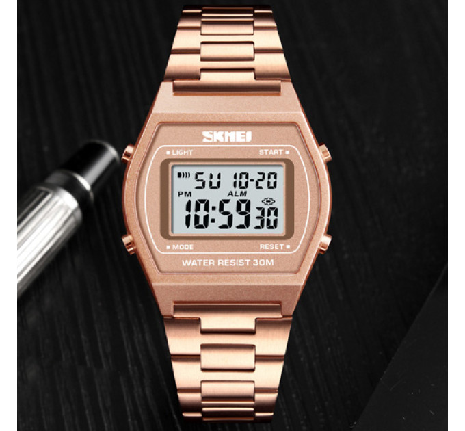 Skmei 1328RGWT Rose Gold-White