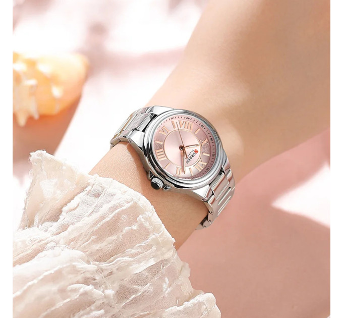 Curren 9091 Silver-Pink