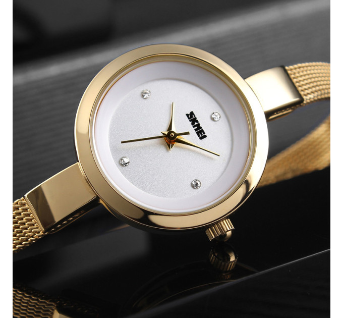 Skmei 1390GD Gold