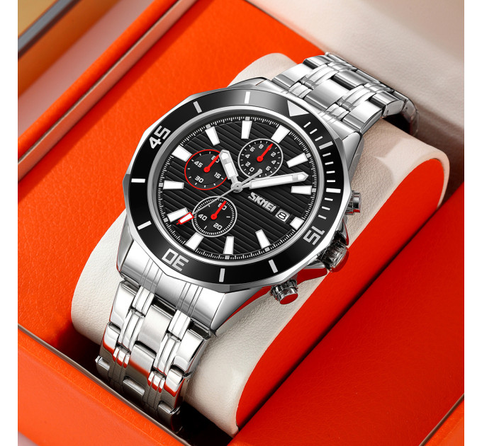 Skmei 9335SIBK Silver-Black