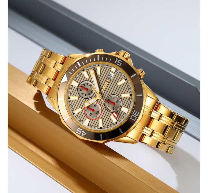 Skmei 9335GDGY Gold-Grey