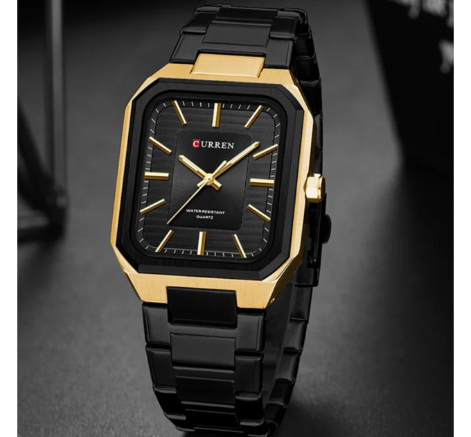 Curren 8457 Gold-Black