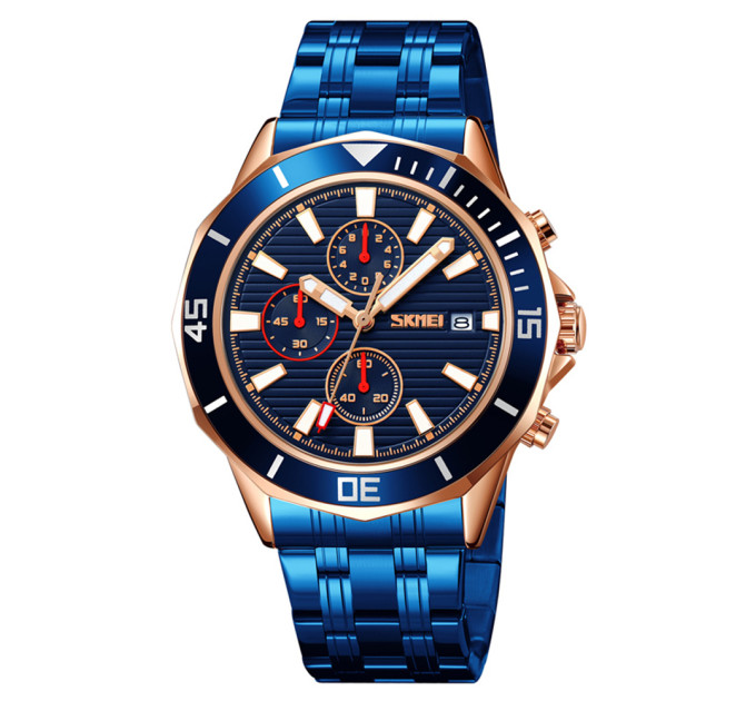 Skmei 9335RGBU Rose Gold-Blue