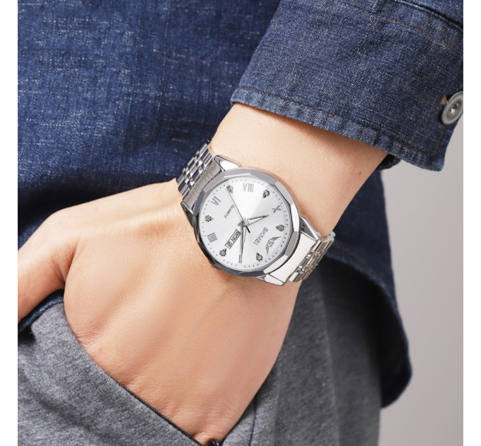 Skmei 2291SIWT Silver-White