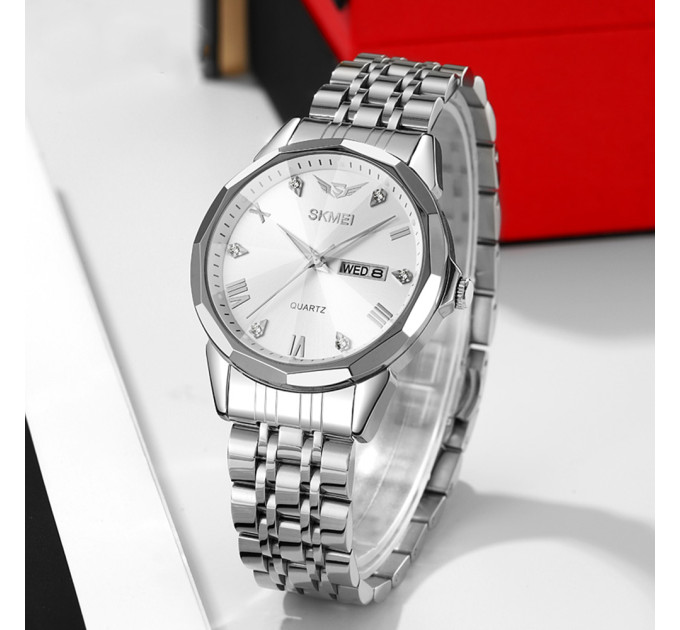 Skmei 2291SIWT Silver-White