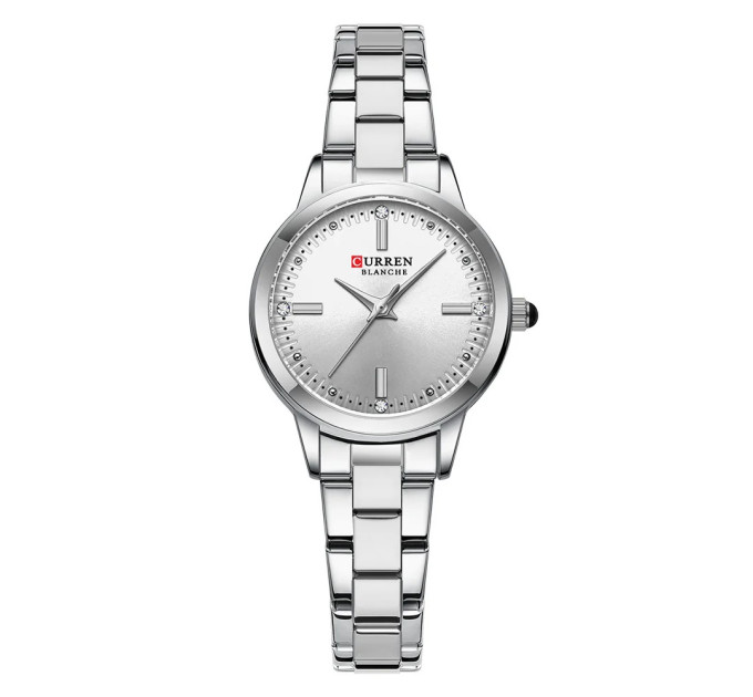 Curren 9094 Silver-White