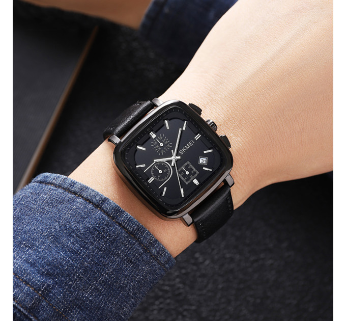 Skmei 2182BKSI Black-Silver