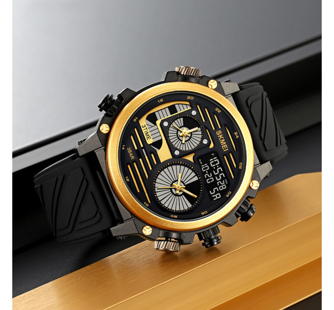 Skmei 2202PBKGD Black-Gold