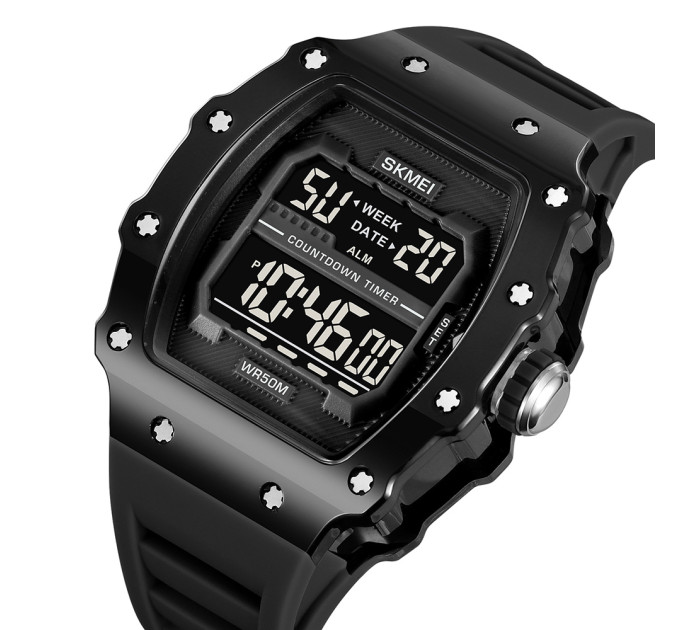 Skmei 2296BTBKBK Bright Black