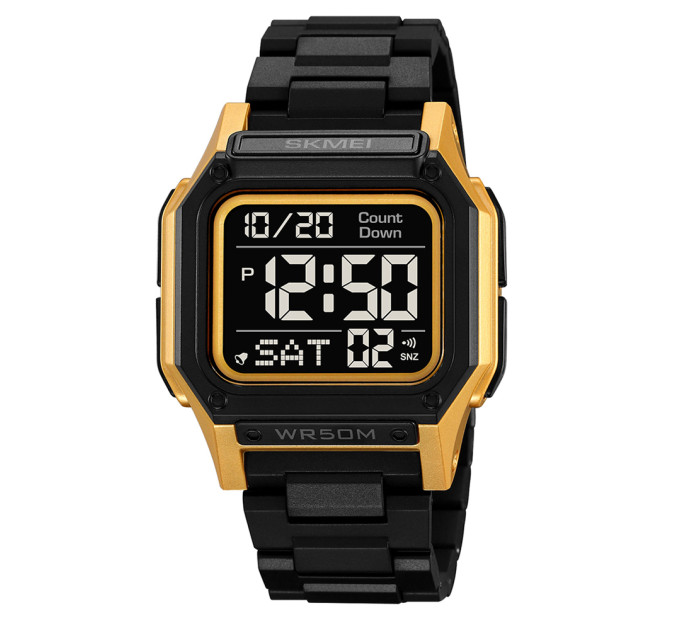 Skmei 2264BKGDBK Black-Gold-Black