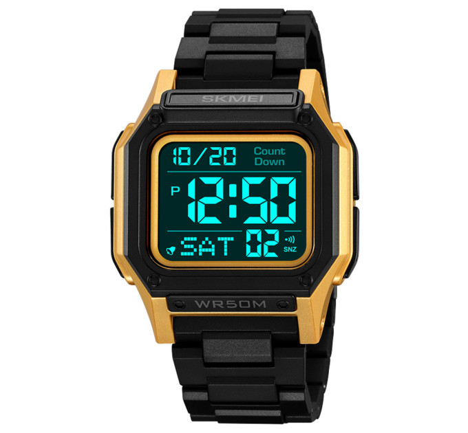 Skmei 2264BKGDBK Black-Gold-Black