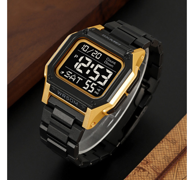 Skmei 2264BKGDBK Black-Gold-Black