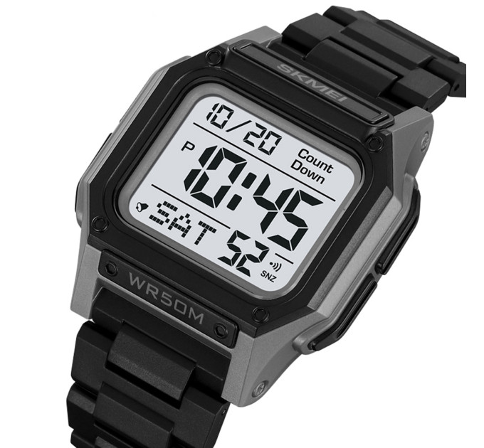Skmei 2264BKGYWT Black-Grey-White