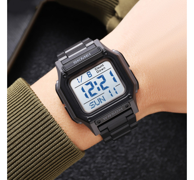 Skmei 2264BKGYWT Black-Grey-White