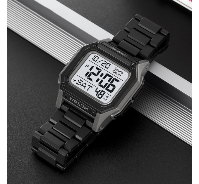 Skmei 2264BKGYWT Black-Grey-White