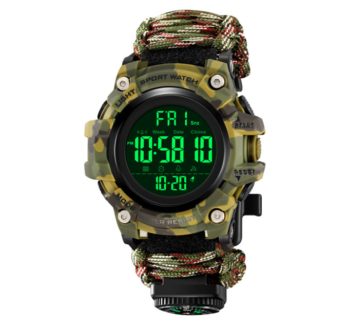 Skmei 1384NCMAG Camo Green