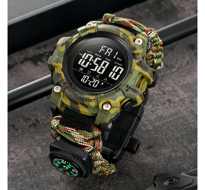 Skmei 1384NCMAG Camo Green