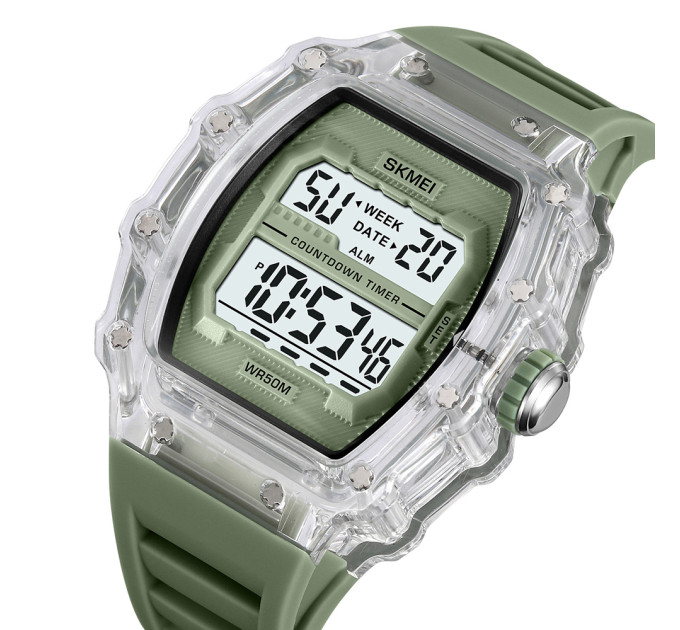 Skmei 2296WTGN White-Green SALE