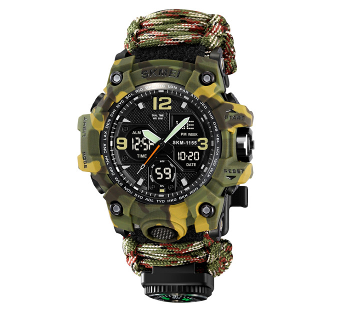 Skmei 1155BNCMGN Camo Green