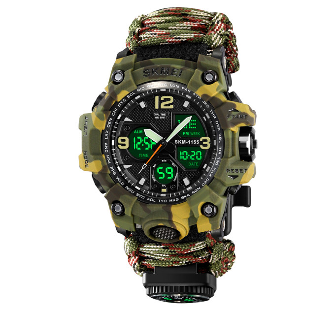 Skmei 1155BNCMGN Camo Green