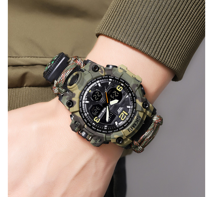 Skmei 1155BNCMGN Camo Green