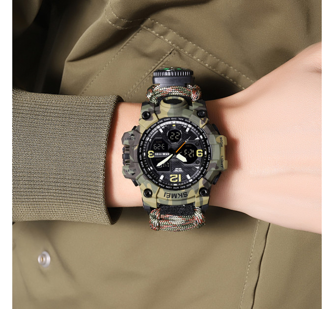 Skmei 1155BNCMGN Camo Green