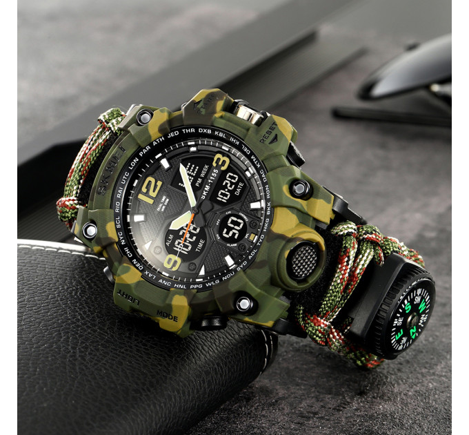 Skmei 1155BNCMGN Camo Green