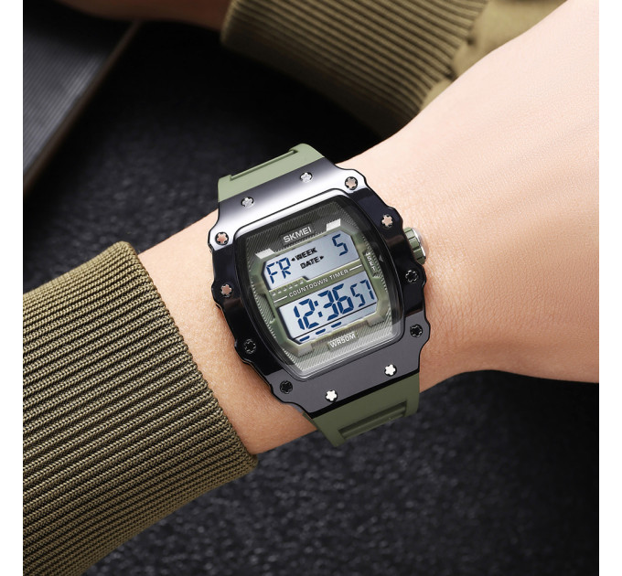 Skmei 2296BKGN Black-Green