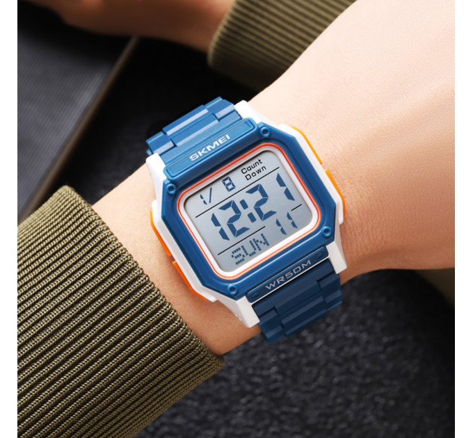 Skmei 2264BUWT Blue-White