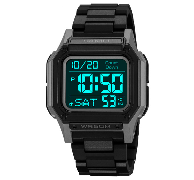 Skmei 2264BKGYBK Black-Grey-Black