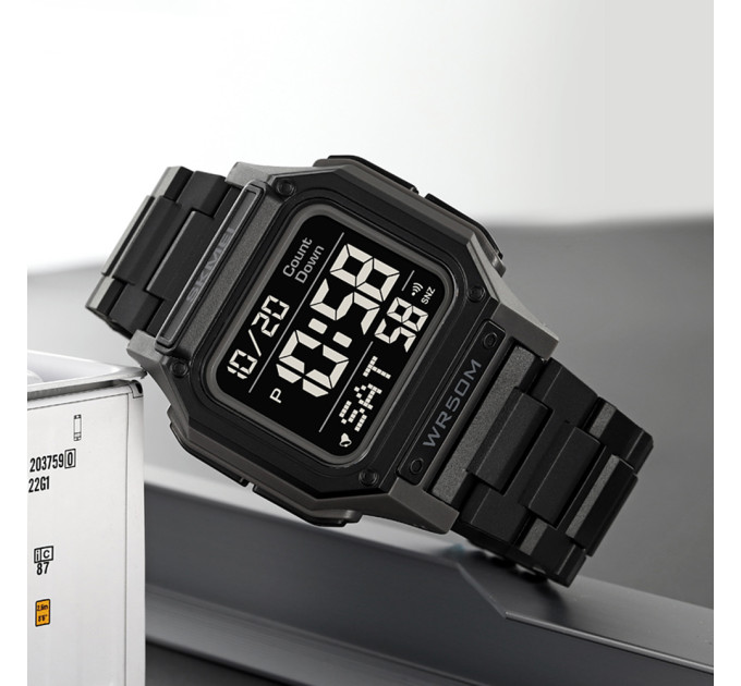 Skmei 2264BKGYBK Black-Grey-Black