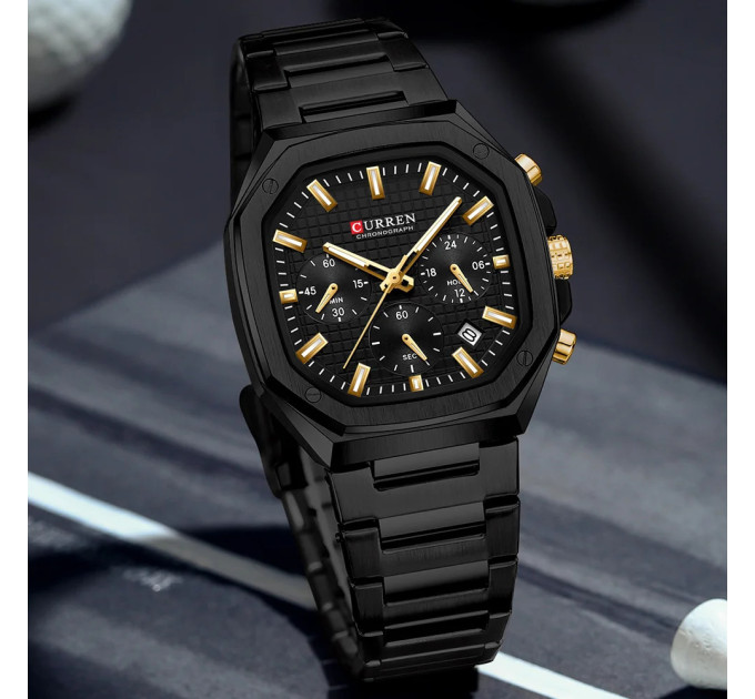 Curren 8459 Black