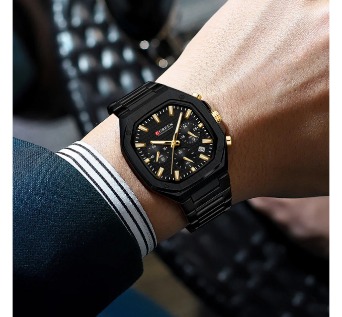 Curren 8459 Black