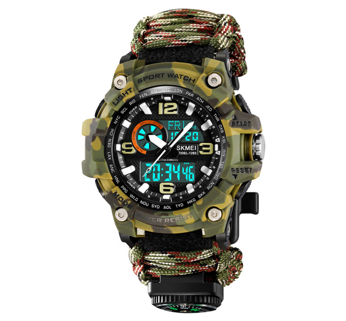Skmei 1283NCMAG Camo Green