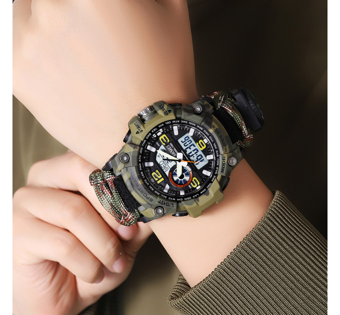 Skmei 1283NCMAG Camo Green