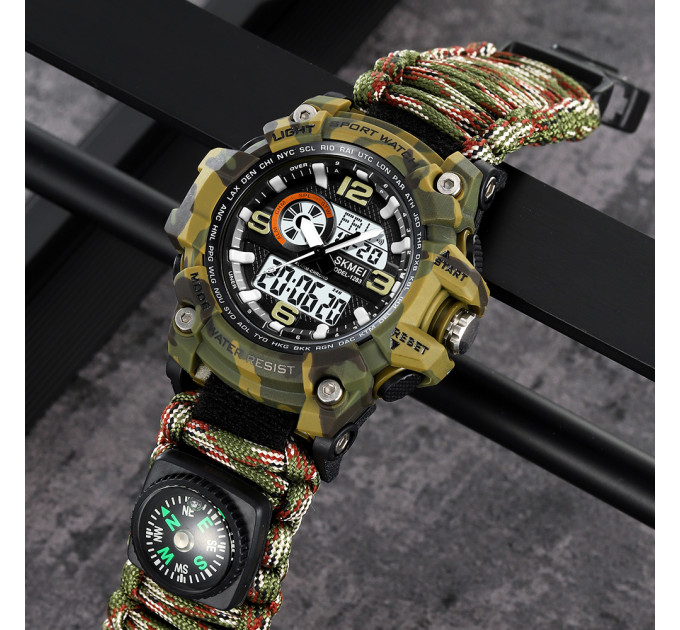 Skmei 1283NCMAG Camo Green