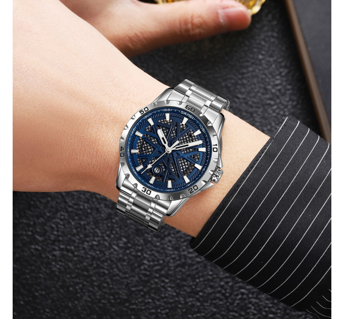 Skmei 9337SIBU Silver-Blue