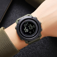 Skmei 2095AG Army Green Compass