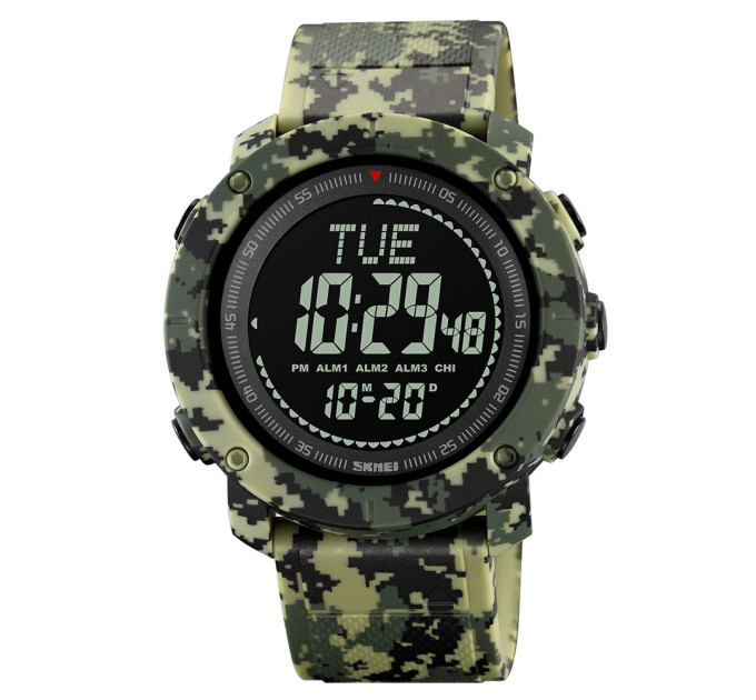 Skmei 2095CMGN Camo Green Compass