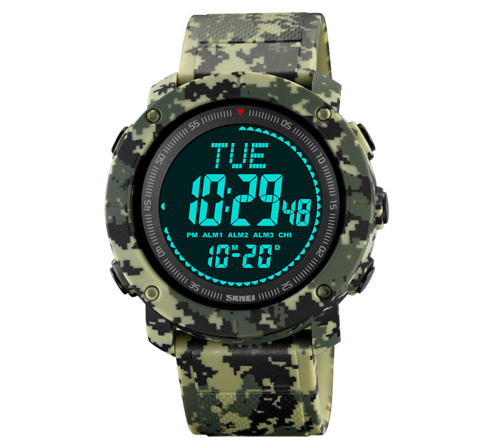 Skmei 2095CMGN Camo Green Compass